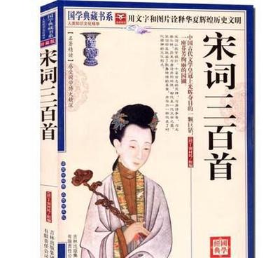 宋詞三百首 國(guó)學(xué)典藏書系列 文白對(duì)照 原文注釋詞意賞析古代詩(shī)